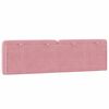 vidaXL gavlpude 180 cm velour pink