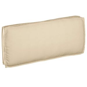 vidaXL Pude Beige 120 x 50 x 12 cm Oxford stof