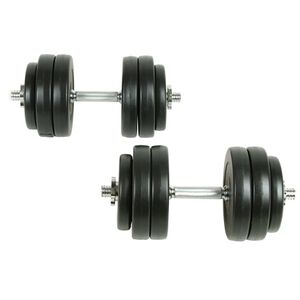vidaXL h&aring;ndv&aelig;gts&aelig;t 18 dele 30 kg
