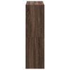 vidaXL bogreol 102x32x109 cm konstrueret tr&aelig; brun egetr&aelig;sfarve