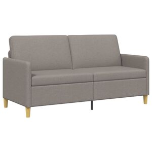 vidaXL Sofa med opbevaring Gr&aring;brun 172 x 78 x 87 cm Polyester