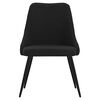 vidaXL spisebordsstole 4 stk. stof sort