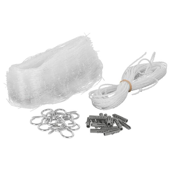 Kerbl sikkerhedsnet til katte 4x3 m transparent