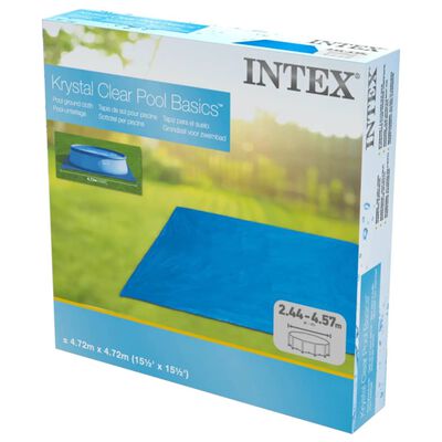 Intex underlag til pool firkantet 472 x 472 cm 28048