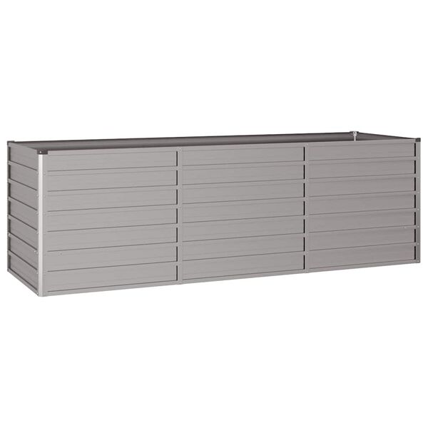 vidaXL højbed 240x80x77 cm cortenstål rustfarvet