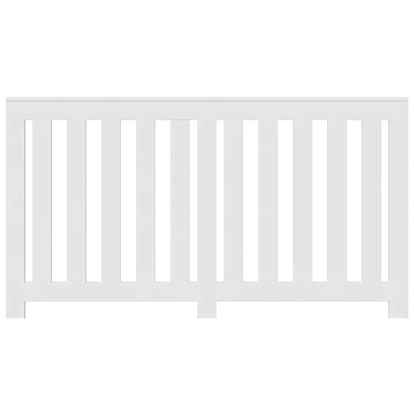 vidaXL radiatorskjuler 149x20x82 cm konstrueret tr&aelig; hvid
