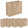 vidaXL Jute tasker 5 Naturfarvet 42 x 33 x 19 cm 100% Tossa Jute