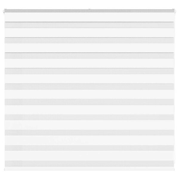 vidaXL zebragardin hvid 160x100 cm stofbredde 155,9 cm polyester