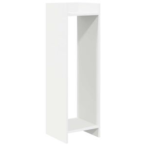 vidaXL Planteholder Hvid 30 x 30 x 100 cm Konstrueret tr&aelig;