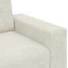 vidaXL sofastol 100x78x80 cm fl&oslash;jl cremefarvet