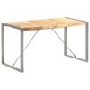 vidaXL spisebord 140x70x75 cm massivt ru mangotr&aelig;