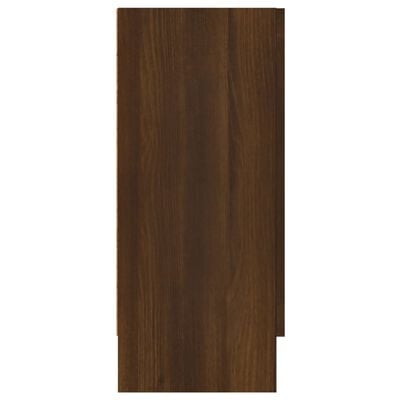 vidaXL skænk 120x30,5x70 cm konstrueret træ brun egetræsfarve