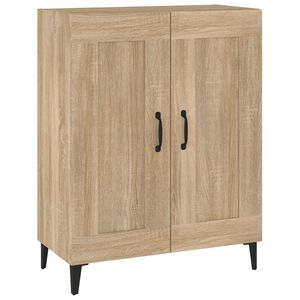 vidaXL sk&aelig;nk 69,5x34x90 cm konstrueret tr&aelig; sonoma-eg