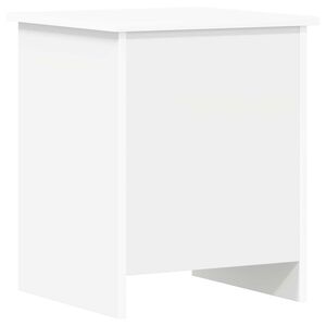 vidaXL Opbevaringskiste Hvid 40 x 40 x 50 cm Konstrueret tr&aelig;