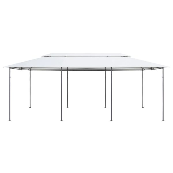 vidaXL pavillon 600x298x270 cm 180g/m² hvid