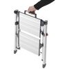 Hailo trappestige med 2 trin Mini Comfort 45 cm aluminium 4310-100
