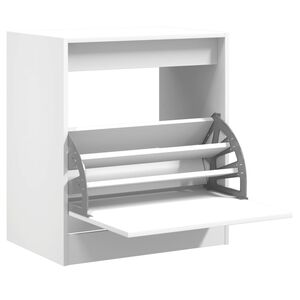 vidaXL skoreol 60x42x69 cm konstrueret tr&aelig; hvid