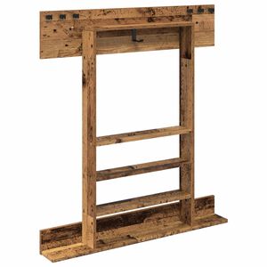 vidaXL Billardk&oslash; st&oslash;tter Konstrueret tr&aelig; 93 x 12 x 103 cm Gammelt tr&aelig;
