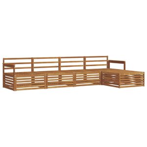 vidaXL Udend&oslash;rs sofagruppe 5 pcs Naturfarvet