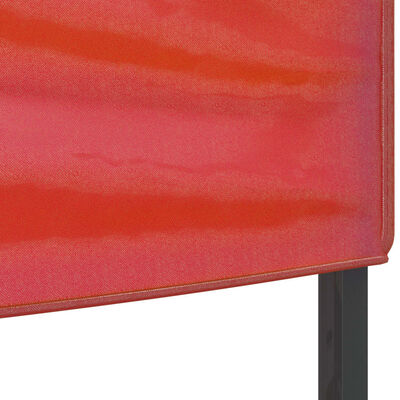vidaXL foldbart festtelt 3x6 m rød