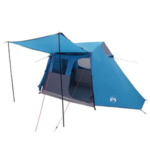 vidaXL Tunneltelt Bl&aring; 475 x 220 x 192 cm 185T Polyester med PU Coating