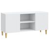 vidaXL TV-skab 102 x 34,5 x 50 cm Hvid Konstrueret tr&aelig;