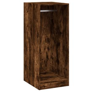 vidaXL t&oslash;jskab 48x41x102 cm konstrueret tr&aelig; r&oslash;get egetr&aelig;sfarve