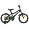 vidaXL B&oslash;rnecykel 16 tommer til 4-6 &aring;r gamle Sort