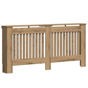 vidaXL Radiatorcover Artisan-eg 172 x 19 x 81,5 cm Konstrueret tr&aelig;