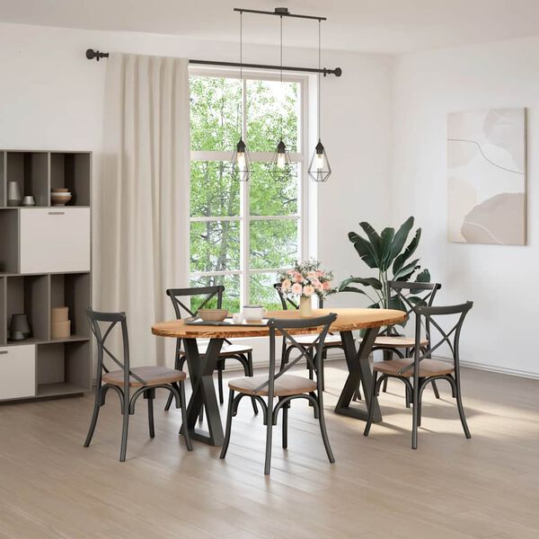 vidaXL sengeramme uden madras 90x200 cm massivt fyrretræ gyldenbrun