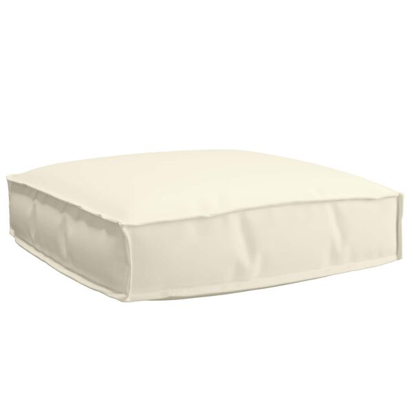 vidaXL Palle Pudes&aelig;t 2 pcs Creme Oxford stof