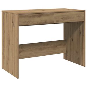 vidaXL skrivebord 101x50x76,5 cm konstrueret tr&aelig; kunsteg
