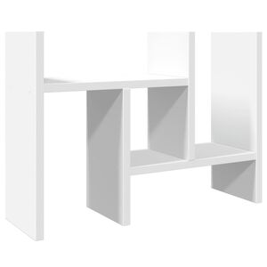 vidaXL dueslag til skrivebord 34,5x15,5x35,5 cm konstrueret tr&aelig; hvid
