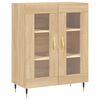 vidaXL sk&aelig;nk 69,5x34x90 cm konstrueret tr&aelig; sonoma-eg