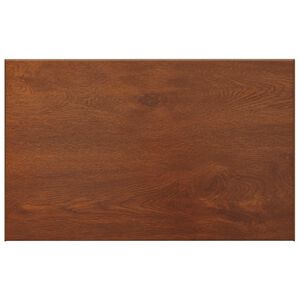 vidaXL Vindueskarm Brun tr&aelig; 60 x 50 x 4,5 cm PVC