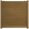 vidaXL plantekasse 70x70x70 cm massivt fyrretræ gyldenbrun
