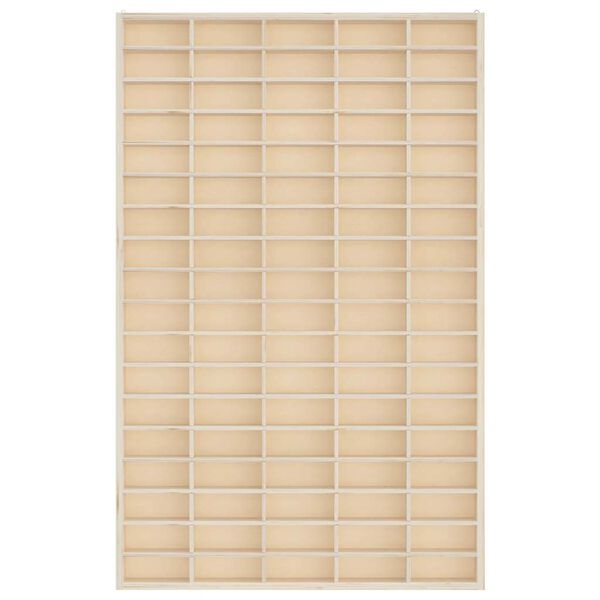 vidaXL samlermontre i træ med 90 rum 50,5x4,5x79 cm