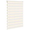 vidaXL zebragardin marmorbeige 100x100 cm stofbredde 95,9 cm polyester