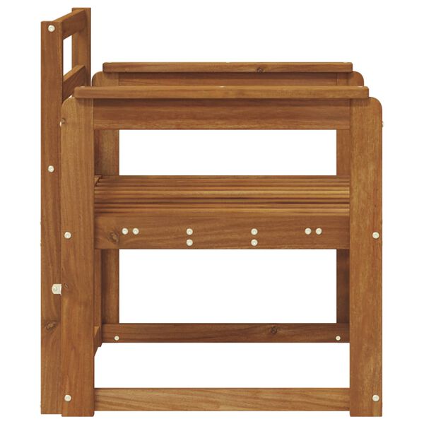 vidaXL Udend&oslash;rs sofa Massivt Akacietr&aelig; Naturfarvet