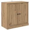 vidaXL Sideboard 70 x 35,5 x 67,5 cm Artisan Egetr&aelig; Konstrueret tr&aelig;
