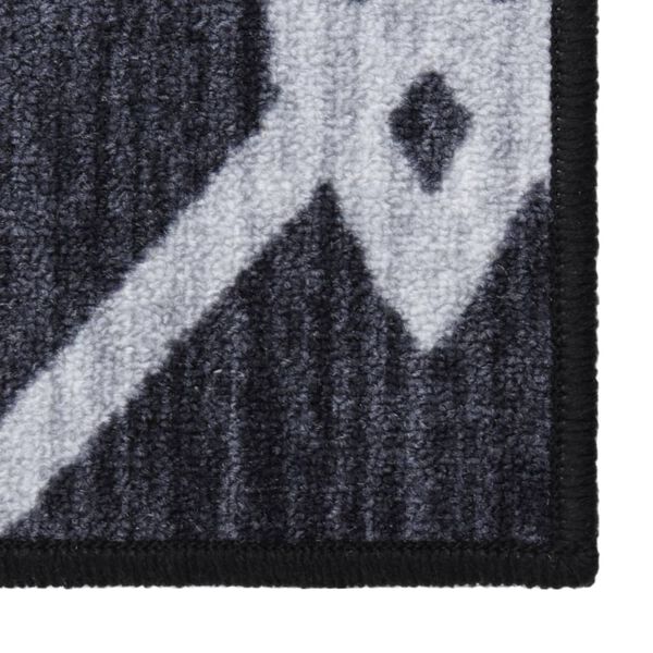 vidaXL t&aelig;ppel&oslash;ber 80x600 cm sort