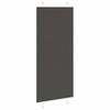 vidaXL Plisségardin Sort 100x200 cm Stofbredde 99,4 cm Polyester