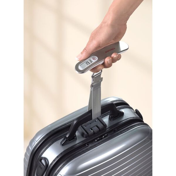 Soehnle h&aring;ndholdt digitalv&aelig;gt b&aelig;rbar 50 kg s&oslash;lvfarvet