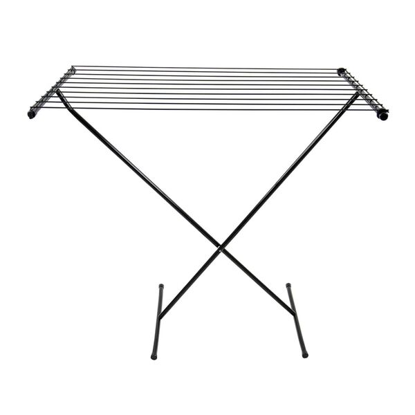 Bo-Camp t&oslash;rrestativ 9 m st&aring;l sort