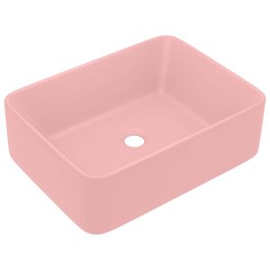 vidaXL luksush&aring;ndvask 41x30x12 cm keramik mat lyser&oslash;d