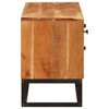 vidaXL TV-skab Naturfarvet 110 x 30 x 44 cm Massivt Akacietr&aelig;
