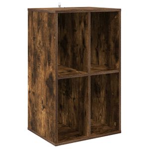 vidaXL Pladeskab R&oslash;get eg 44,5 x 36,5 x 74,5 cm Konstrueret tr&aelig;