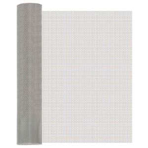 vidaXL Netsk&aelig;rm 60 x 500 cm 8 Mesh Rustfrit st&aring;l 201 S&oslash;lv