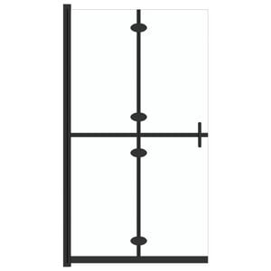 vidaXL foldbar brusev&aelig;g 70x190 cm transparent sikkerhedsglas
