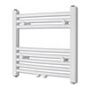 vidaXL h&aring;ndkl&aelig;det&oslash;rrer centralvarme kurvet 480x480 mm